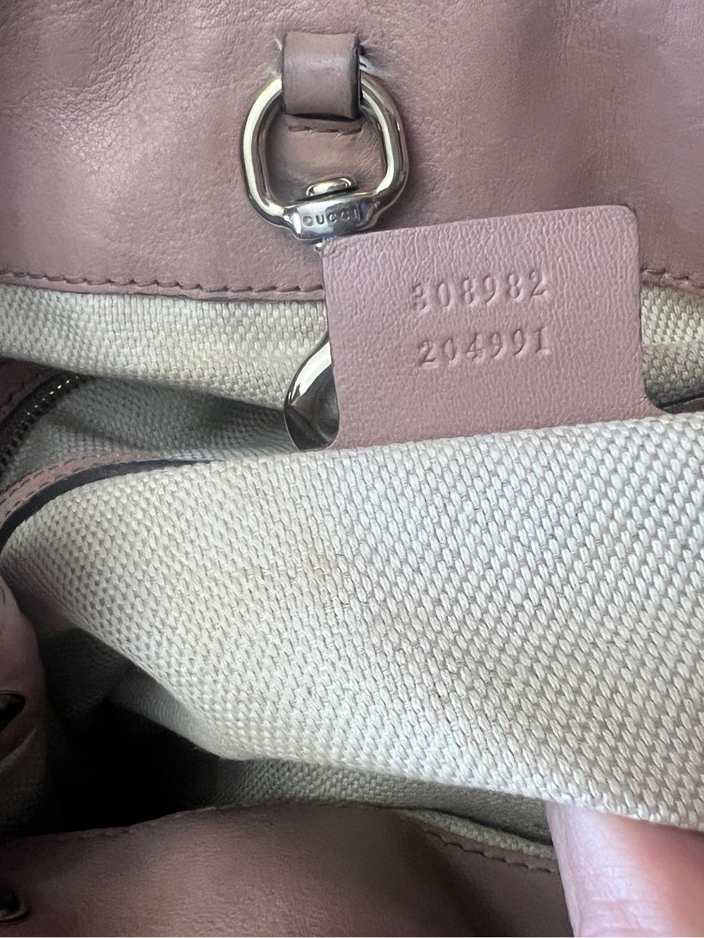 Gucci Brown SoHo Patent Leather Shoulder Bag with Tassel - Picture 8 of 11